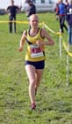 Alex Snook (Jarrow) on her way to winning the senior womens in the Sherman Cup, Hedley Farm, Tanfield,  County Durham.